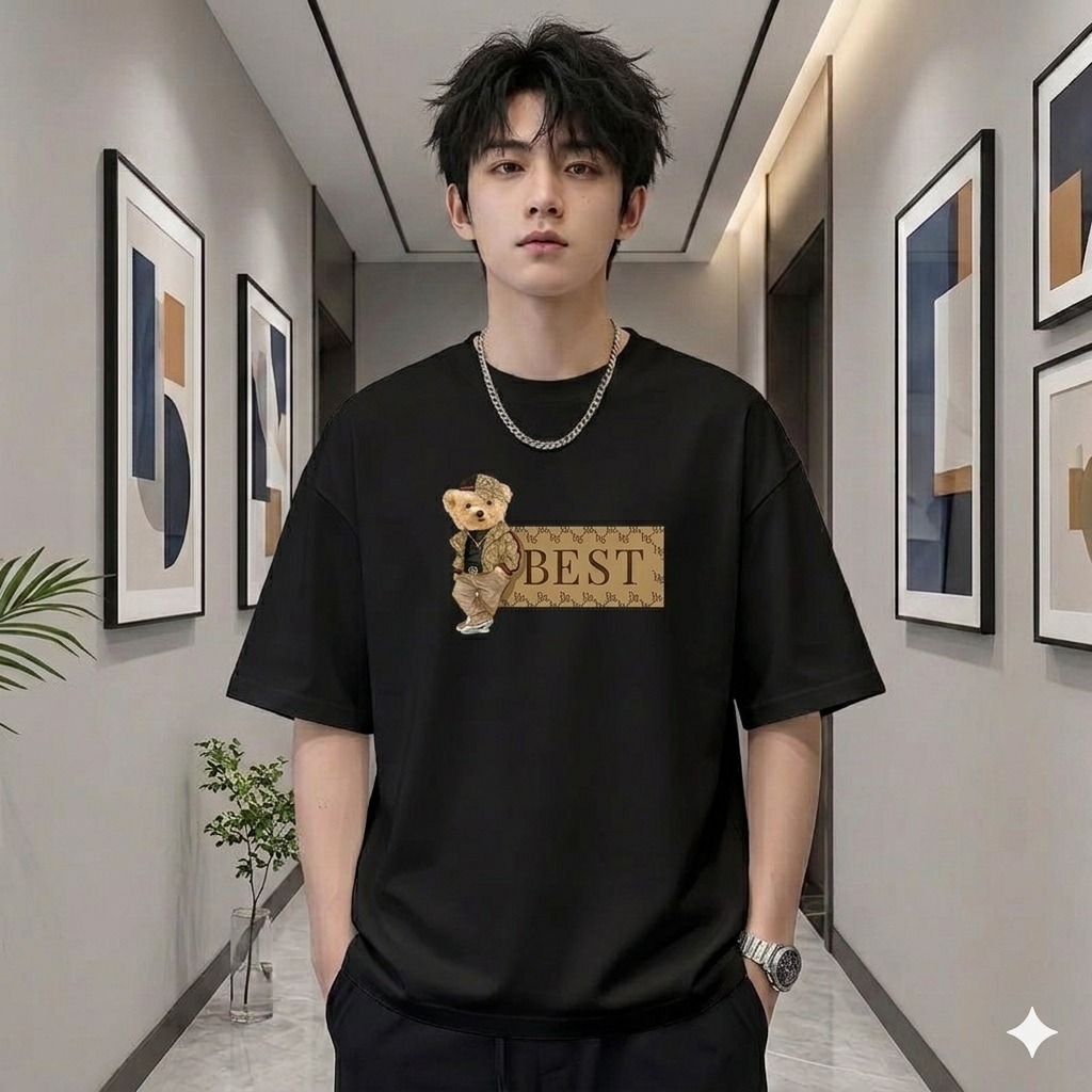 Stylish Drop Shoulder T-Shirt (29602)