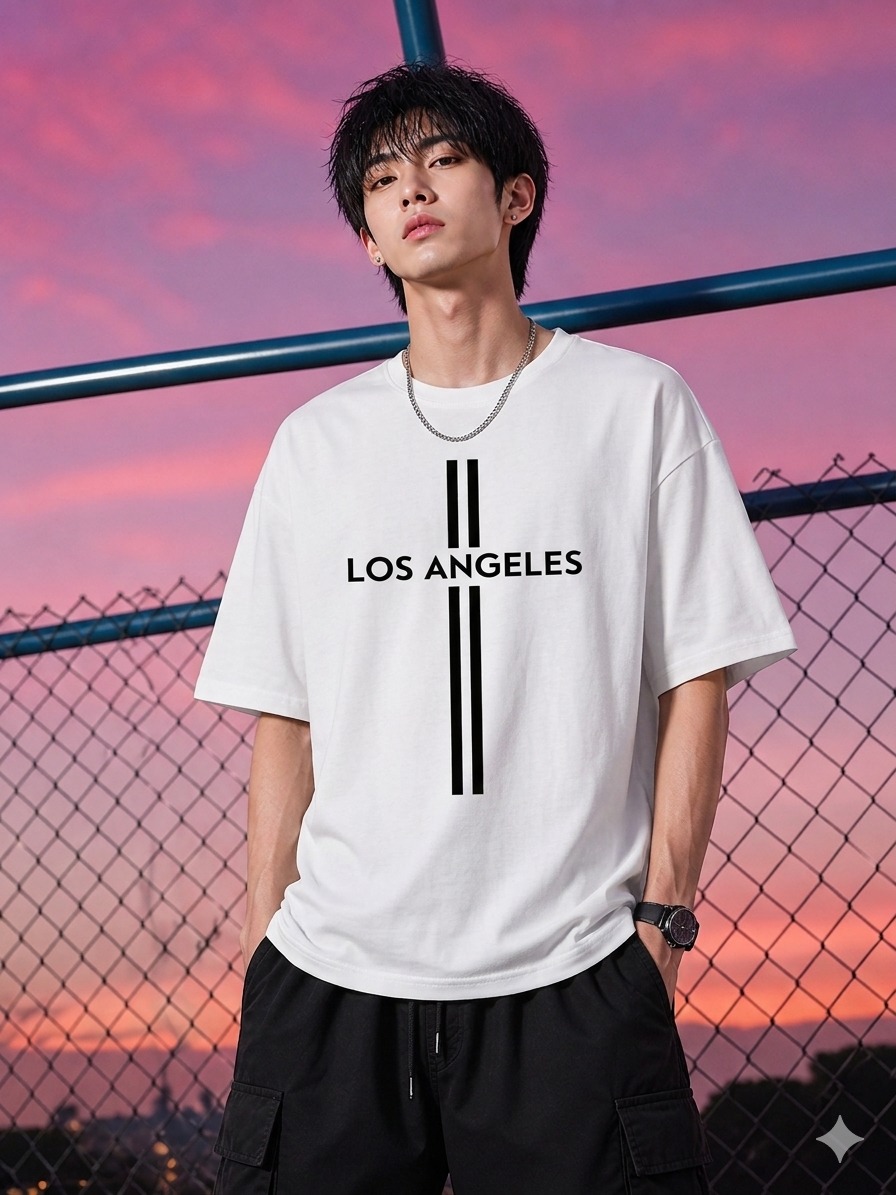 Stylish Drop Shoulder T-Shirt (29612)