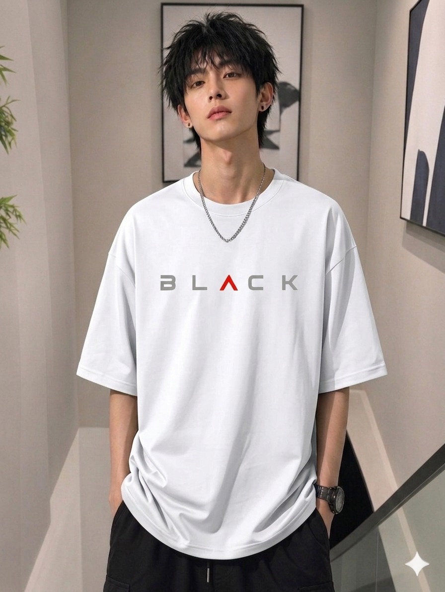 Stylish Drop Shoulder T-Shirt ( 29582)