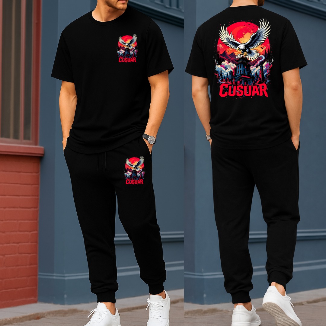 Export Quality Cotton Tshirt & Trouser Combo Set (28020)