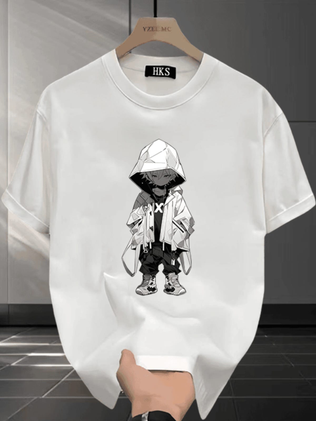 Premium Cotton Drop Shoulder T-shirt (32025)