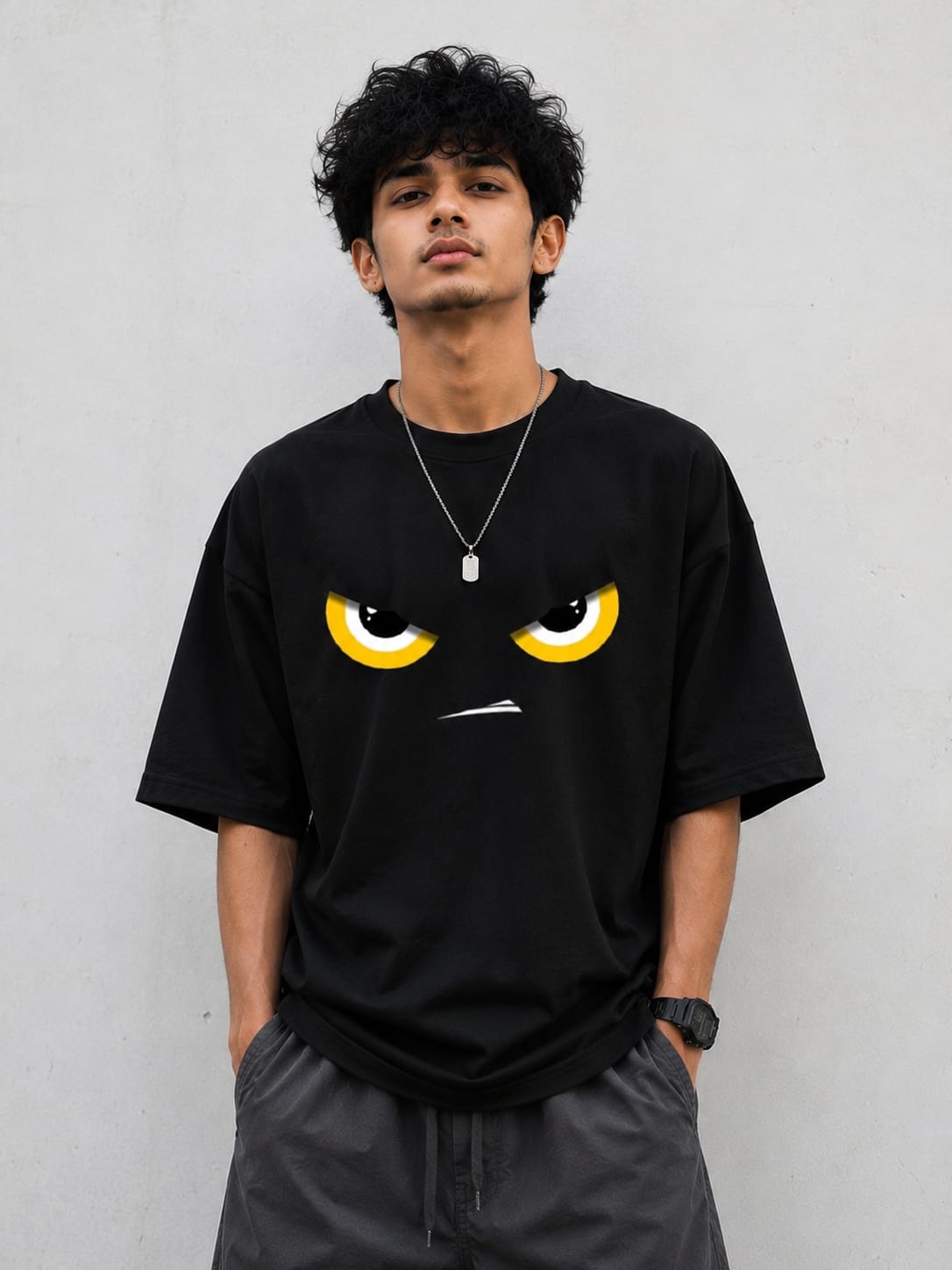 Premium Cotton Drop Shoulder T-shirt (32026)