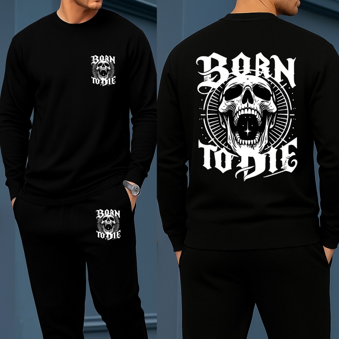 Long Sleeve Tshirt and Trouser Set (24071)